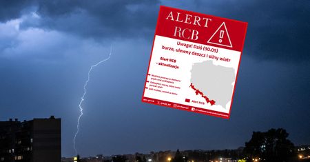 Kolejne aktualizacje alertów RCB. "Zostań w domu"