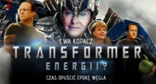 Ekolodzy apelują do Ewy Kopacz reklamą à la „Transfomers”