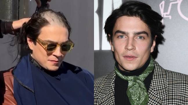 Nikodem Rozbicki ogolił się na łyso