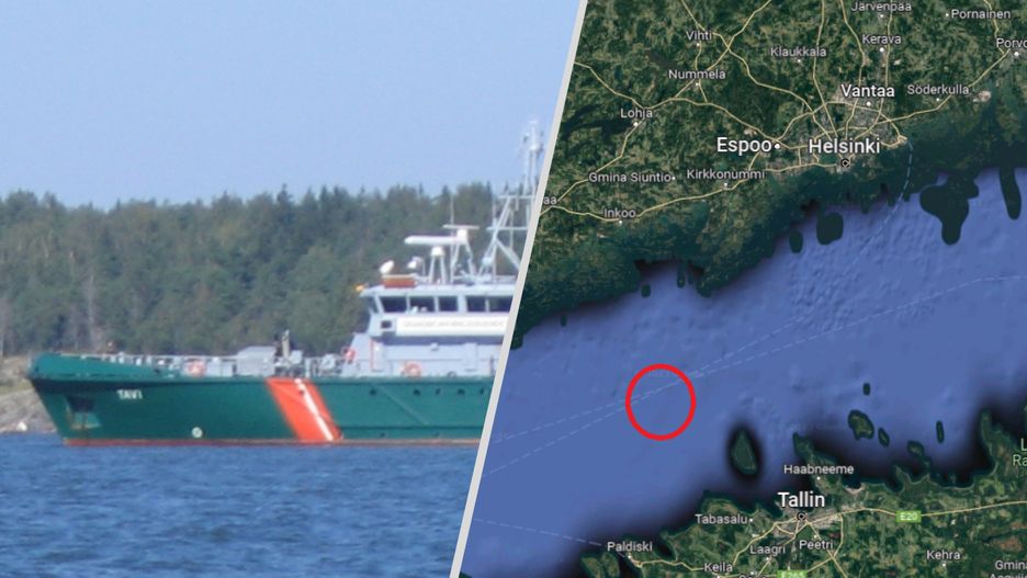 W pobliżu potencjalnego miejsca rozszczelnienia gazociągu znajdują się jednostki fińskiej straży przybrzeżnej