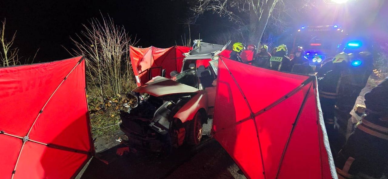 Kurowo: Tragiczny wypadek. 17-latek bez prawa jazdy odpowie za śmierć dwóch nastolatek