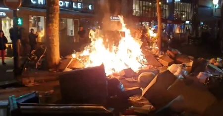 Zamieszki w Paryżu. Doszło do starć z policją