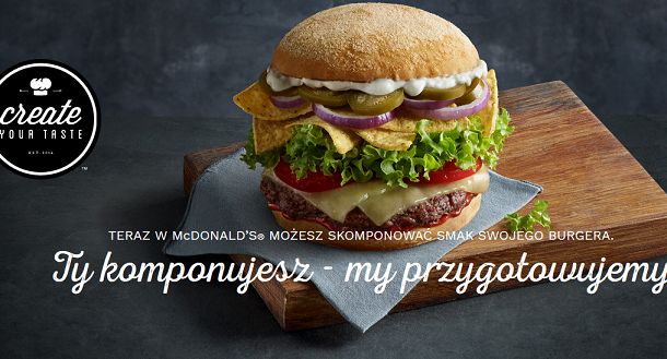 McDonald’s testowo pozwala klientom wybierać składniki do burgerów
