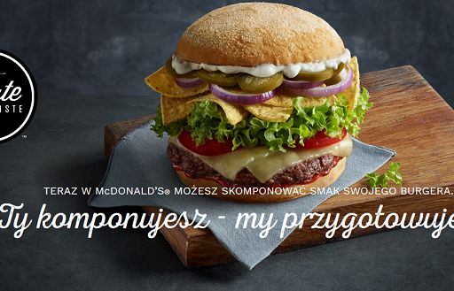 McDonald’s testowo pozwala klientom wybierać składniki do burgerów