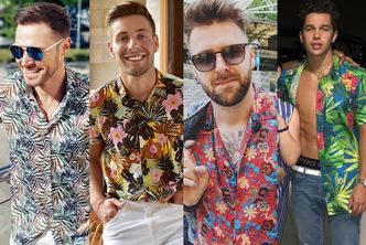 Koszula hawajska wiecznie żywa - jakie wybierają celebryci?