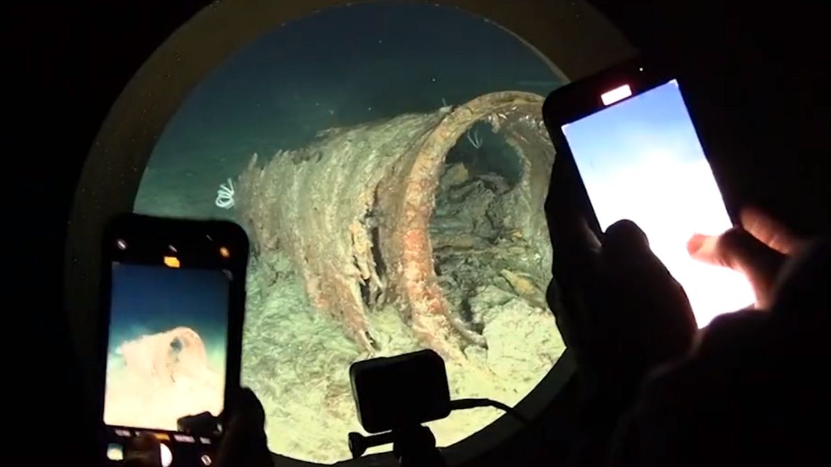 Tak dziś wygląda wrak Titanica