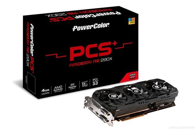 PowerColor PCS+ R9 290X karta graficzna zdjęcie