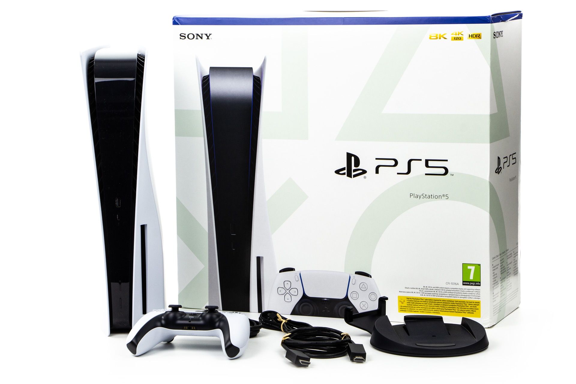 PlayStation 5 - zawartość zestawu