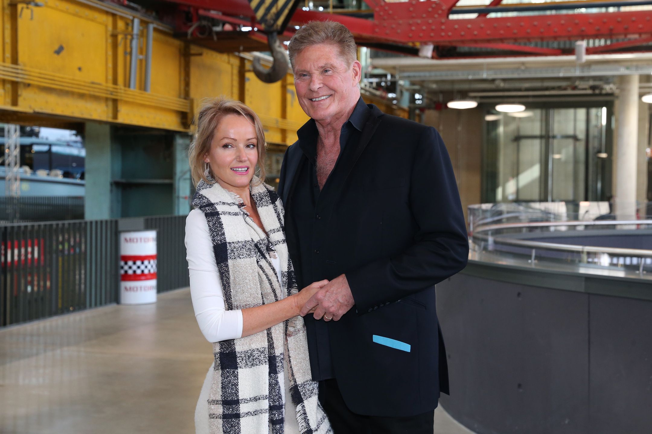 David Hasselhoff z żoną