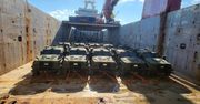 Zbroją się na potęgę. Pierwsza partia JLTV przypłynęła nad Morze Czarne