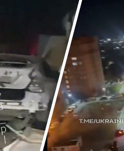 Ukraińskie drony zaatakowały. Obrona przeciwlotnicza niszczy miasto