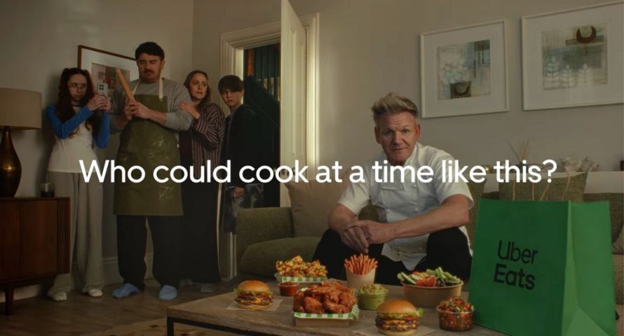 Uber Eats rusza z globalną kampanią. Gordon Ramsay w 17 krajach