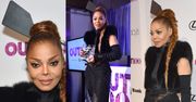 Janet Jackson z łopatką w koku