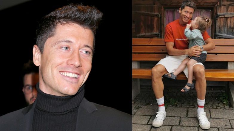 Robert Lewandowski chwali się zdolnościami córki