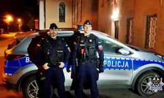 Policjanci bohaterami. 3-latek tracił oddech i ruszyli z pomocą