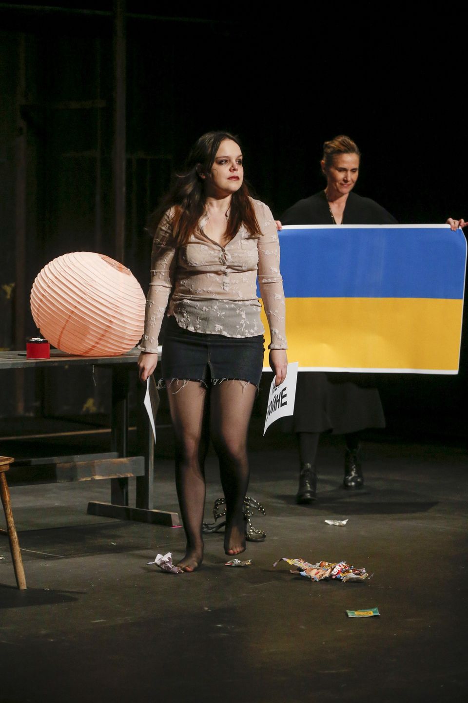Premiera spektaklu "Jordan", Zuzanna Bernat, Dorota Landowska