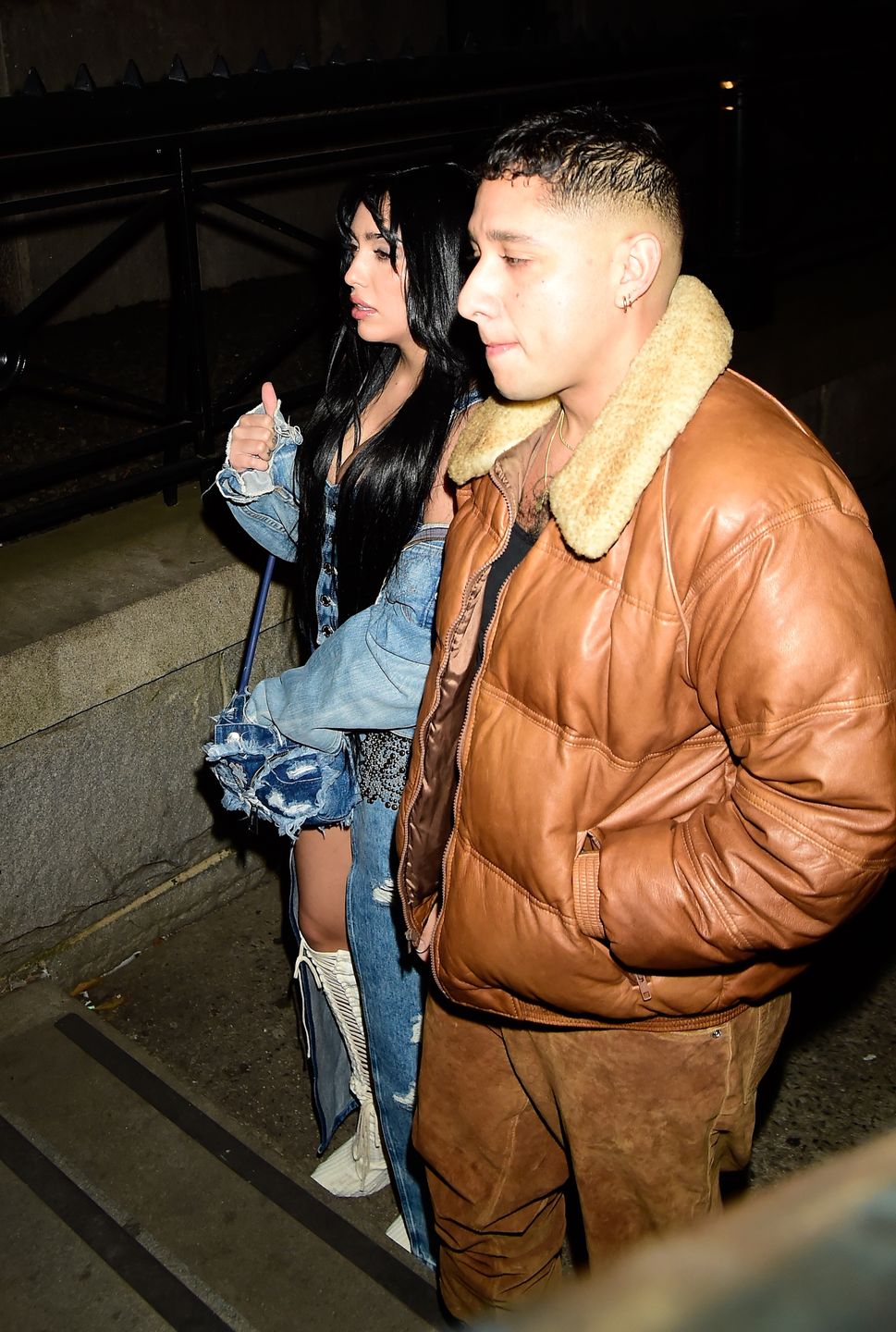 Lourdes Leon próbuje dostać się na pokaz Marca Jacobsa