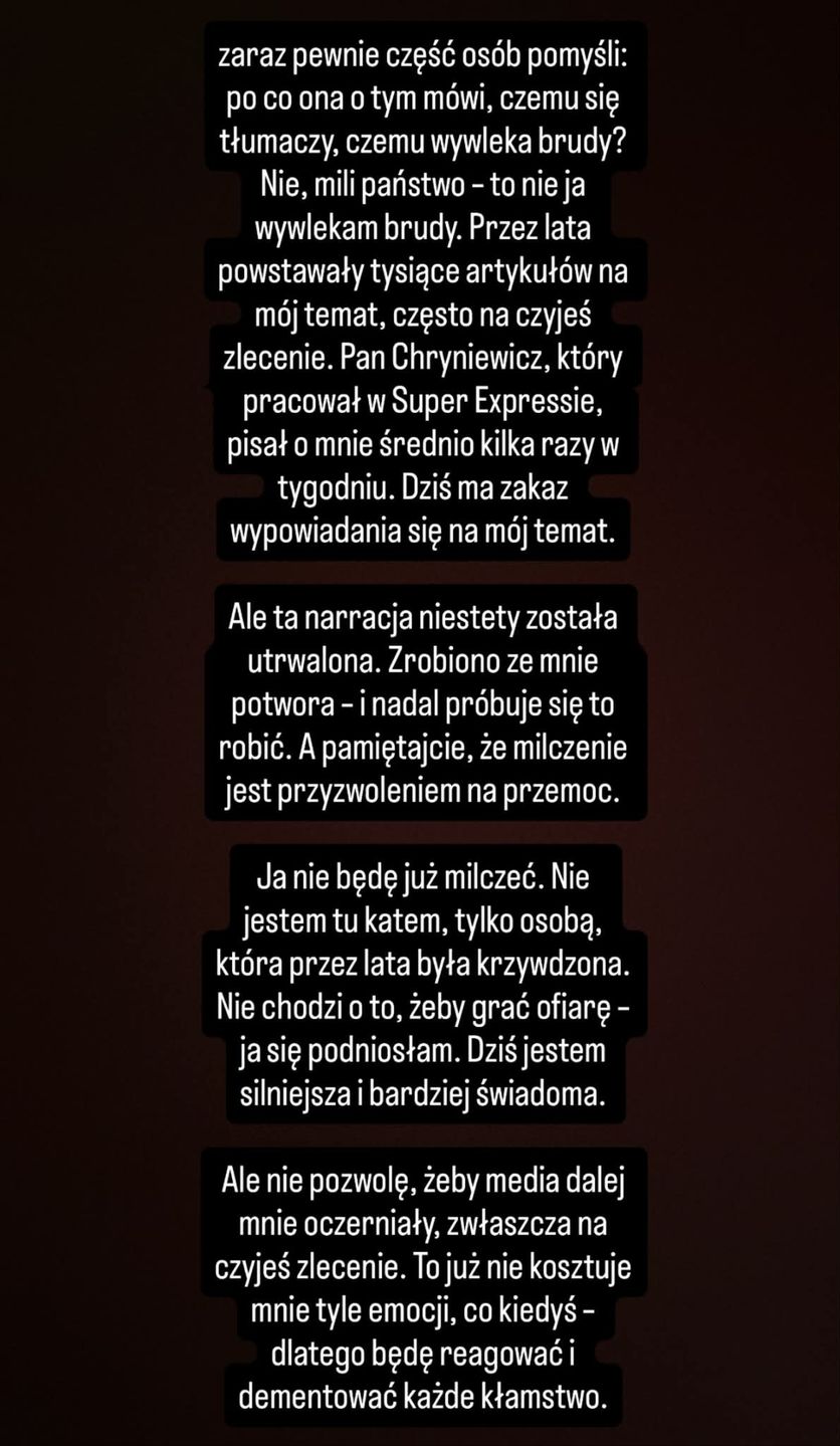 Joanna Opozda uderza w Królikowskiego w serii ostrych wpisów