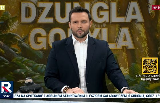 Dziennikarze Republiki promują Goryla.pl. Czy to legalne? Wniosek członka KRRiT