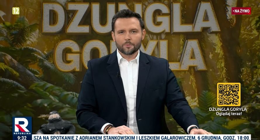 Dziennikarze Republiki promują Goryla.pl. Czy to legalne? Wniosek członka KRRiT