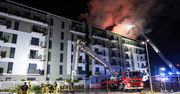 Poznań: Pożar bloku przy ul. Krańcowej