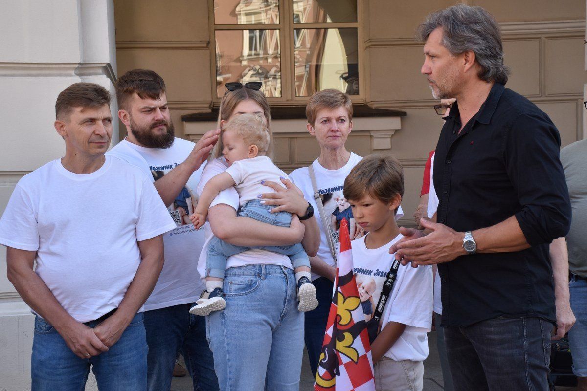 9.08.2025 r. wyjazd grupy Wigry Składaki Dobre Chłopaki z Kalisza na Mazury w ramach akcji charytatywnej dla małego Jasia