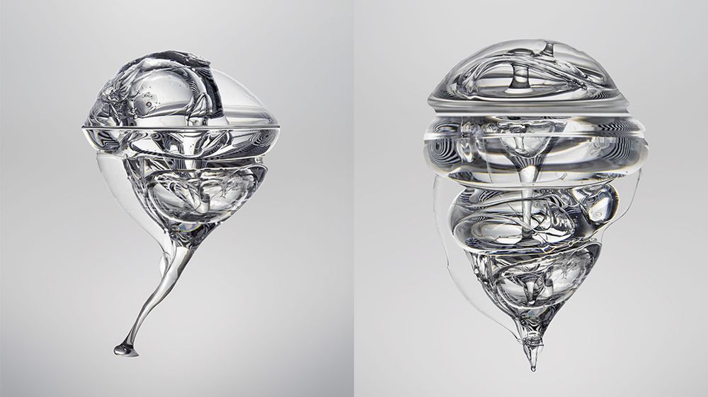 Seb Janiak wizualizuje siły natury w swoich nowych projektach - Gravity oraz Magnetic Radiation 1