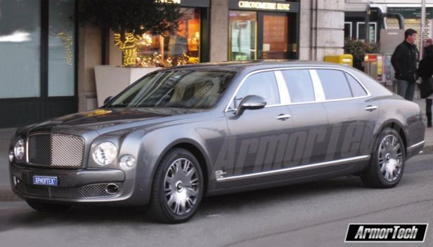 Bentley Mulsanne ArmorTech - pancerny jamnik