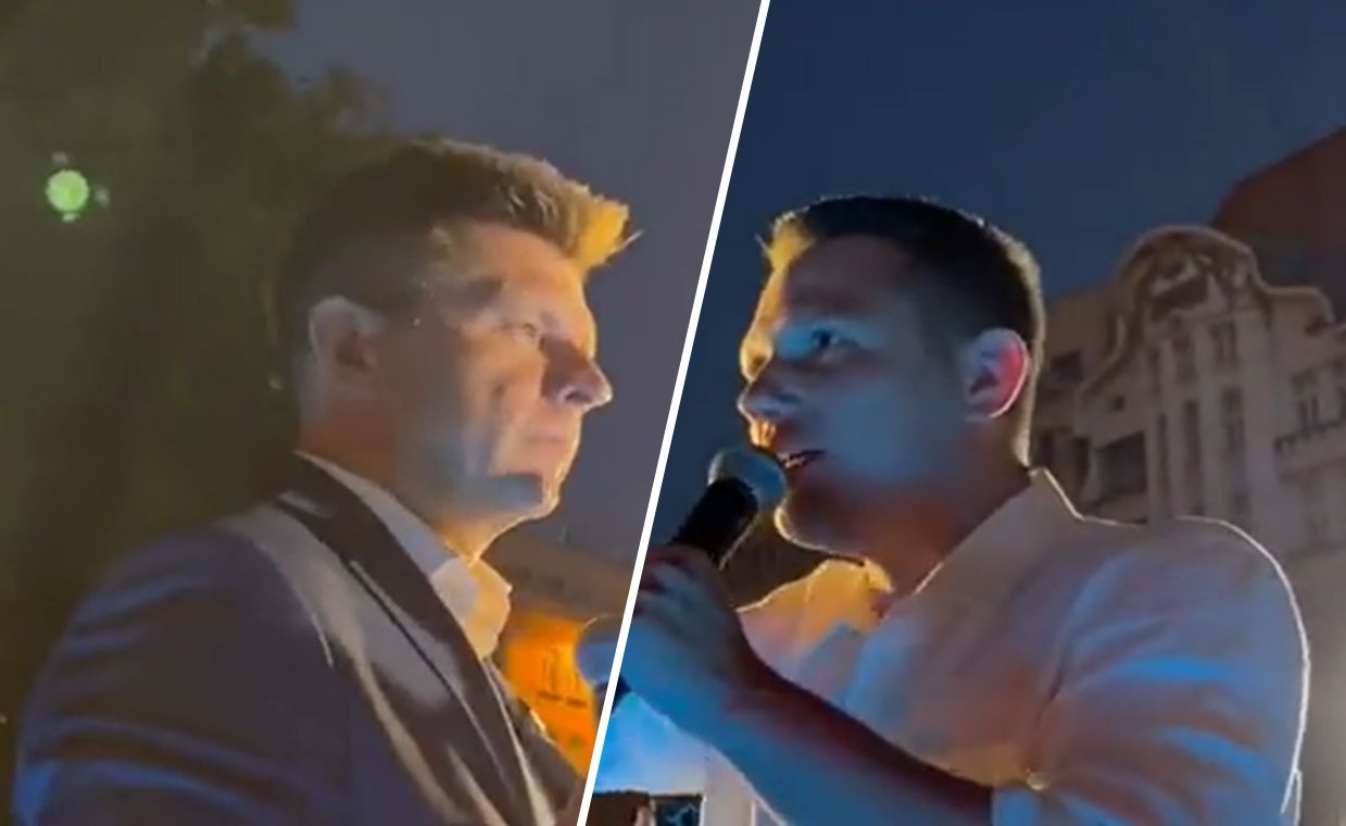 Ryszard Petru i Sławomir Mentzen w Poznaniu