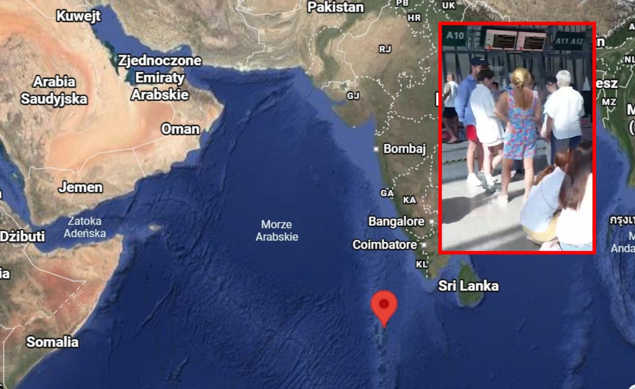 Rosjanie utknęli w Male. Nie zostali wpuszczeni do samolotu