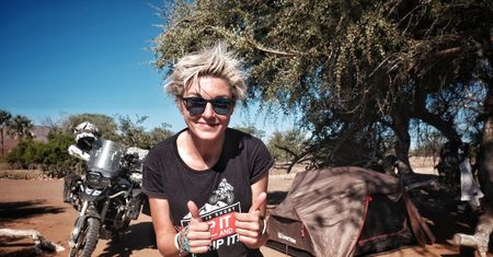 Rzuciła pracę, kupiła motocykl i ruszyła w świat. Kinga opowiada o pięciu latach w podróży