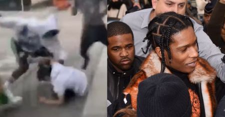 ASAP Rocky pobił mężczyznę. Na nagraniu widać, jak RZUCA GO NA ZIEMIĘ I OKŁADA PIĘŚCIAMI (WIDEO)