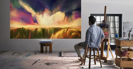 Ten projektor Samsunga da Ci 4K HDR10+. Wystarczy kilka centymetrów od ściany