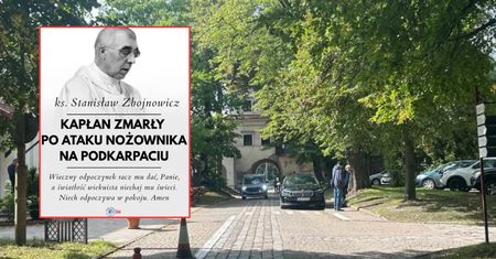 Atak nożownika w klasztorze. TV Trwam żegna księdza