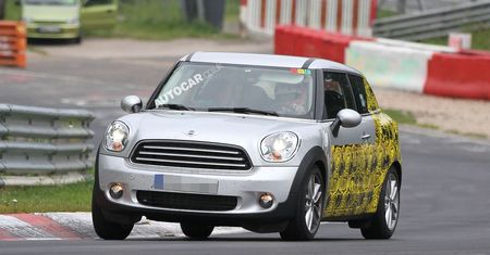 Ostatnie szlify - Mini Countryman Coupé przyłapany