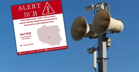 "Zachowaj spokój". Ważny komunikat RCB pod Łodzią