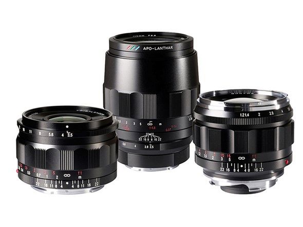 Cosina prezentuje trzy nowe obiektywy Voigtlander - dwa do Sony E i jeden do Leiki M 2