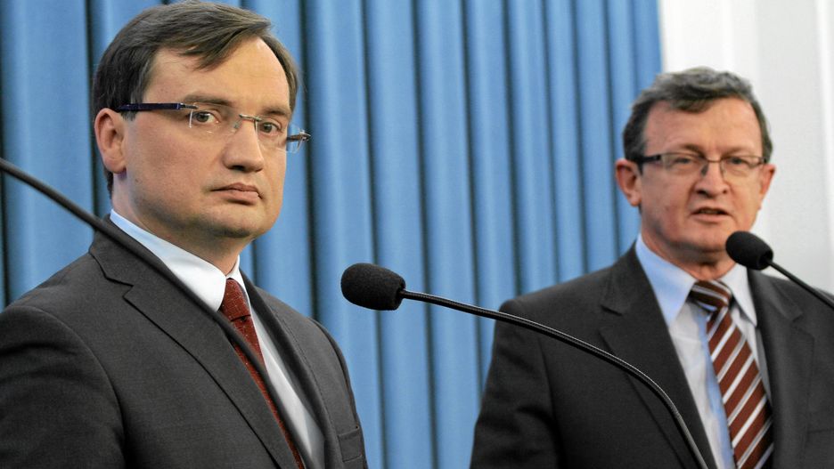 Zbigniew Ziobro i Tadeusz Cymański