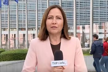 Wpadka Doroty Bawołek na antenie TVP Info. Tego nazwiska widzowie się nie spodziewali
