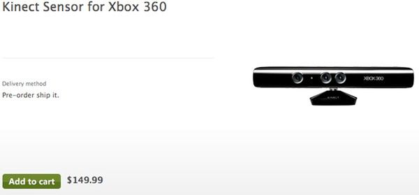 Kinect faktycznie jest dość drogi 2
