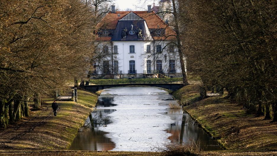 choroszcz, park, rezydencja, stawy, drzewa, zabytki, architektura, krajobraz, natura