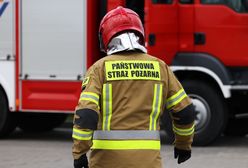 Pożar w Tychach. Dwie osoby poszkodowane