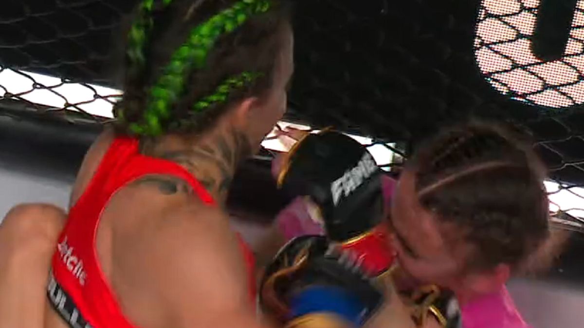 Klaudia Kołodziejczyk wygrywa z Wiktorią Jaroniewską