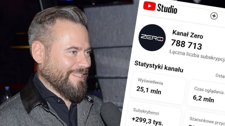 Krzysztof Stanowski chwali się ZAROBKAMI Kanału Zero. Pokazał najnowsze przychody z wyświetleń. Kwota szokuje!