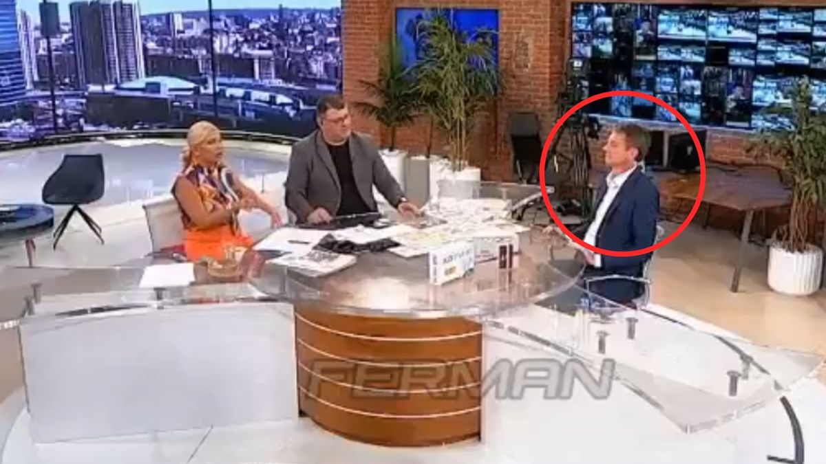 Dramatyczne chwile na antenie TV.