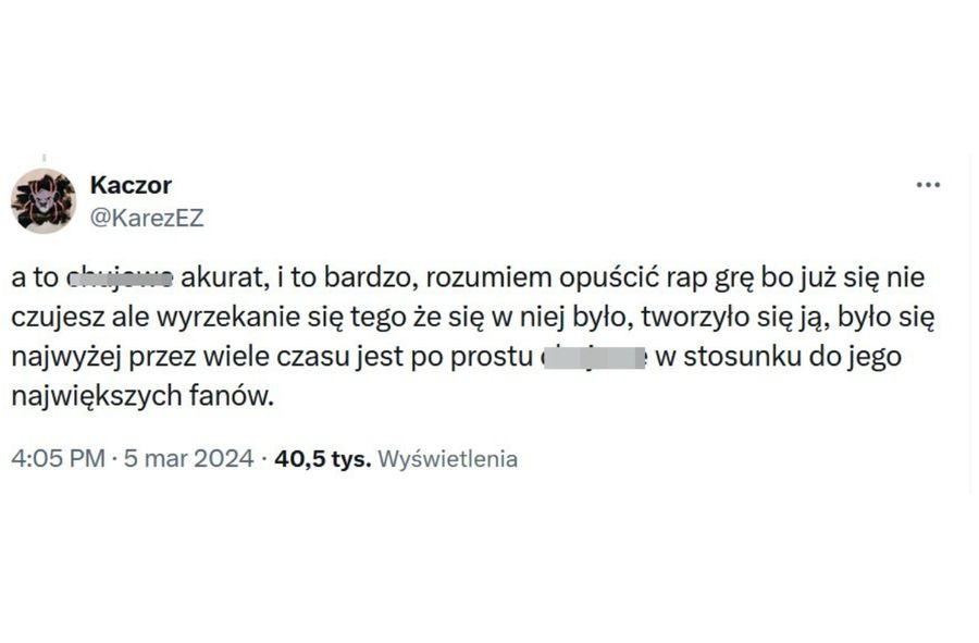 Quebo zamazał niektóre swoje tatuaże