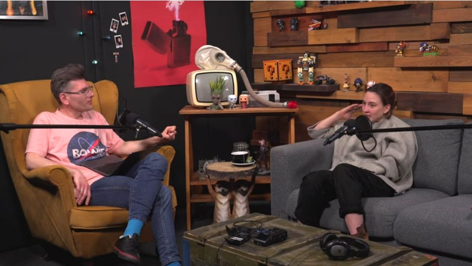 Jaśmina Polak w internetowym podcaście 