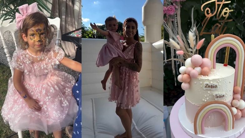 Przyjęcie urodzinowe córek Mai Hyży