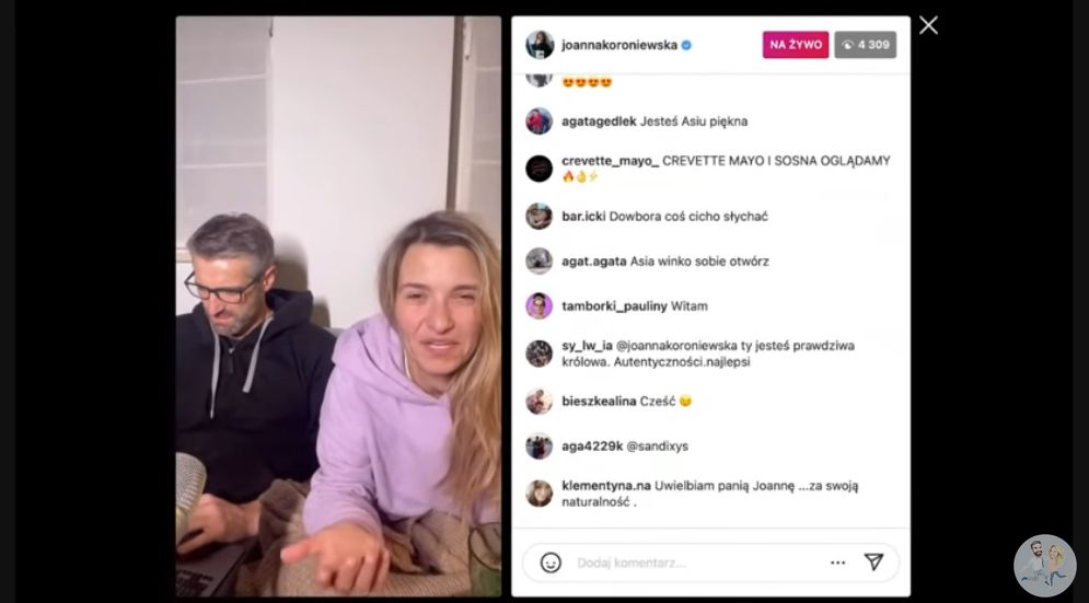 Dagmara Kaźmierska na "Domówce u Dowborów"