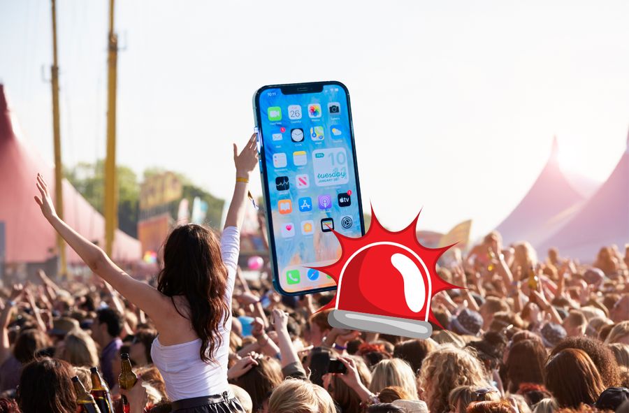 iPhone'y miały poważny problem. Wszystko działo się na festiwalu